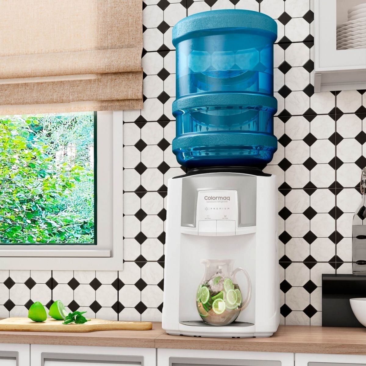 Bebedouro de Água Colormaq Premium Branco